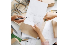 Image cardboard packaging design by three people
