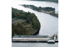 Image Vattenfall Laxede power plant supplying renewable energy to Borealis