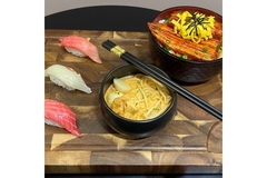 Image Cell-based sushi and seafood.