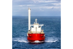 Image The Pyxis Ocean shipping vessel.