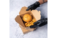 Image Man serving fast food