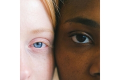 Image Two girls' eyes