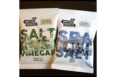 Two closed bags of chips.