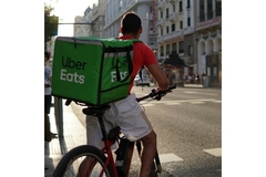 Image Male Uber Eats biker