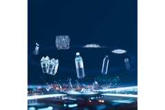 circular economy of PET bottle starting from pellets and going back to PCR feedstock