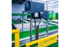 Van Dyk Recycling machinery retrofitted with Greyparrot's AI waste analyzer