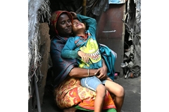 Bangladesh mother and child