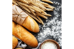 Image Wheat and bread.