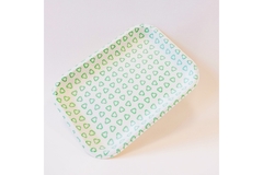 sample of Pulpac Optipack patterned tissue dry molded fiber