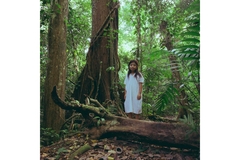 Girl in wood