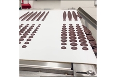 Image Production of cocoa-free chocolate.