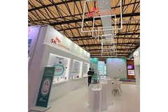 Image SK Chemicals booth at China Beauty Expo.
