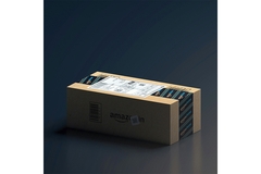 Image Amazon e-commerce packaging delivery.