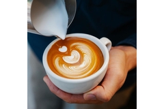 Image Coffee creamer art