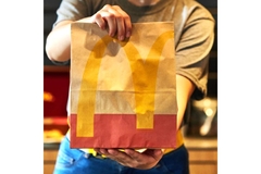 Image McDonald's paper takeout bag