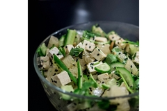 Image A tofu dish.