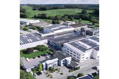 Image Airshot of Alpla's production facility.