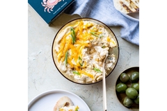 Image Tinned plant-based crab.