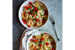 Shrimp dish.