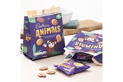 Image Saica Group and Mondelez paper snack packaging
