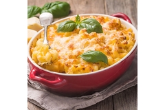 Image Mac and cheese in a bowl.
