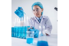 Image Scientists researching molecular mechanism