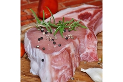 Image pork loin cut.
