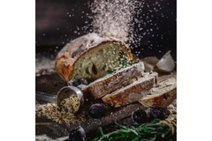 Image Olive bread.