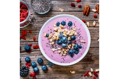 Image Dairy yogurt breakfast bowl.