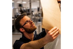Image Man with paper.