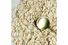 Image Oats and a golden spoon