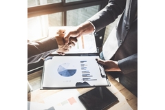 Businessmen shaking hands