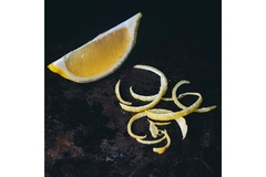 Image Upcycled citrus peels.