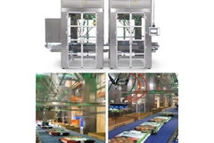 Image Packaging machine and pouches.