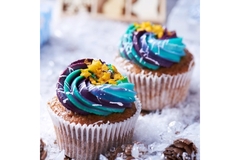 Image Blue cupcake.