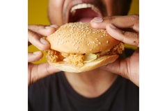 Image Burger and fries.