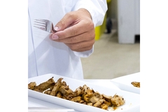 Image koji meat chunks.