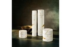 Image Four products with Kintsugi gold and white design