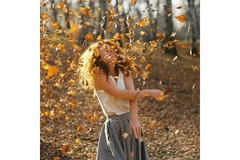 Image Autumn happy healthy immunity