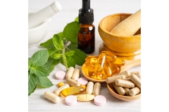Supplements with natural ingredients.