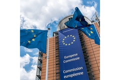 Outside view of European Commission.