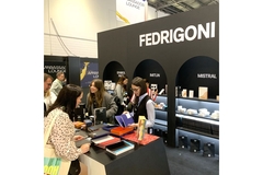 Image The Fedrigoni booth at London Packaging Week 2024.