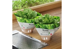 Image Heat-sealable salad and herb pot wrapper