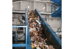 Image A Tetra Pak recycling plant.