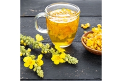 Image Mullein flowers and tea