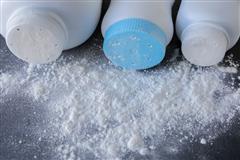 Image tree bottles laid with powder coming out