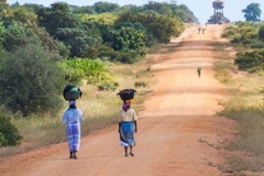 Image Mozambique rural road