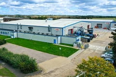 A large Coveris facility with machinery