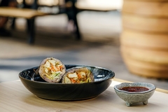 Image Plant-based sushi.