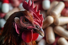 A chicken.